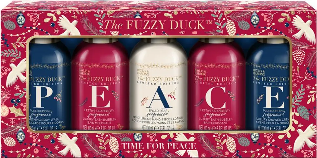 Coffret bien-être Peace Winter Kingdom 5 pièces pour rituel de bain spa