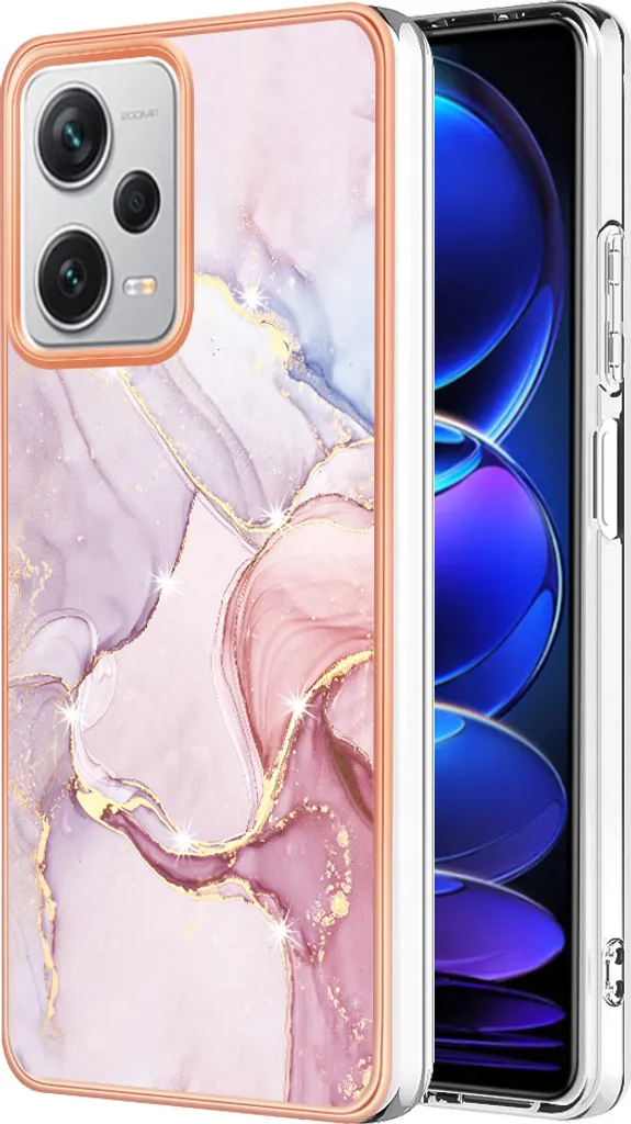 Cover Antiurto Xiaomi Redmi Note 12 Pro+ | Design Marmo e TPU