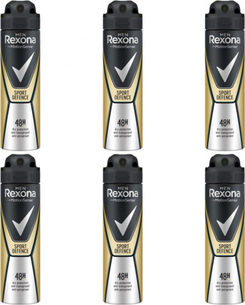 6 x Rexona Men Sport Defence 150 ml