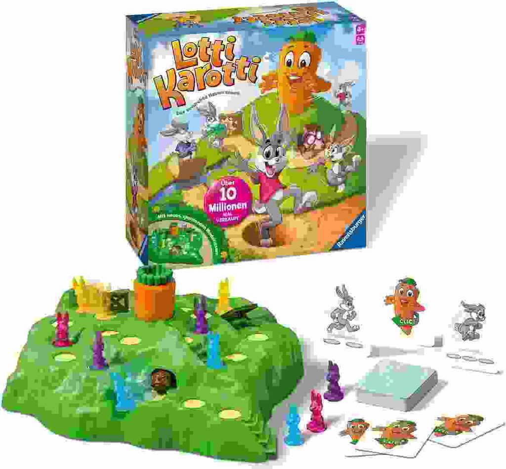 Ravensburger Kinderspiele 22343 - Lotti Karotti - Závodná Obrázok produktu 2