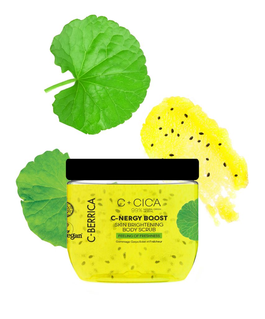 Natura Siberica CICA C-BERRICA. C-Energy boost SKIN BRIGHTENING BODY SCRUB Feeling of freshness, 200 ml