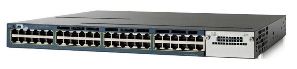 Cisco Managed Switch Catalyst C3560-X - 48x GbE (800W PoE) - L3 - IPv6 - IOS - IP Base