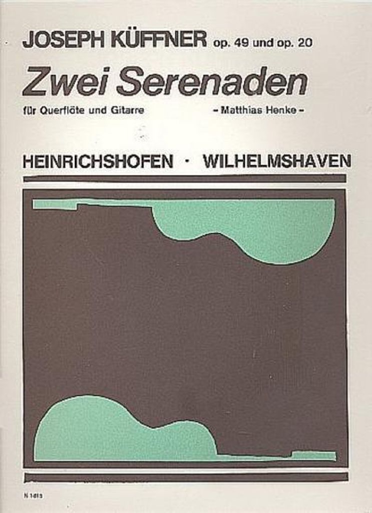 2 Serenaden op.49 und op.20für Querflöte und Gitarre