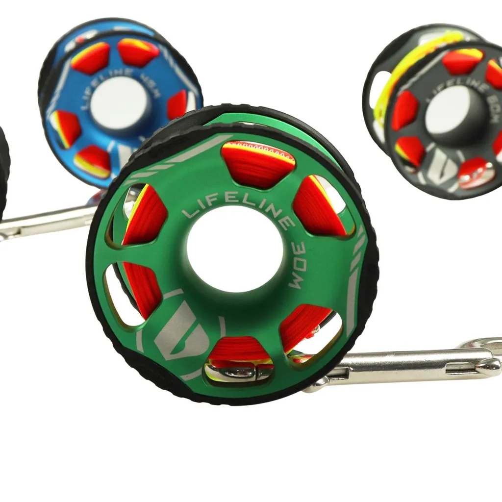 Spool APEKS Cívka 30m Vert Idéal pour Parachute de Palier et Tek - 3