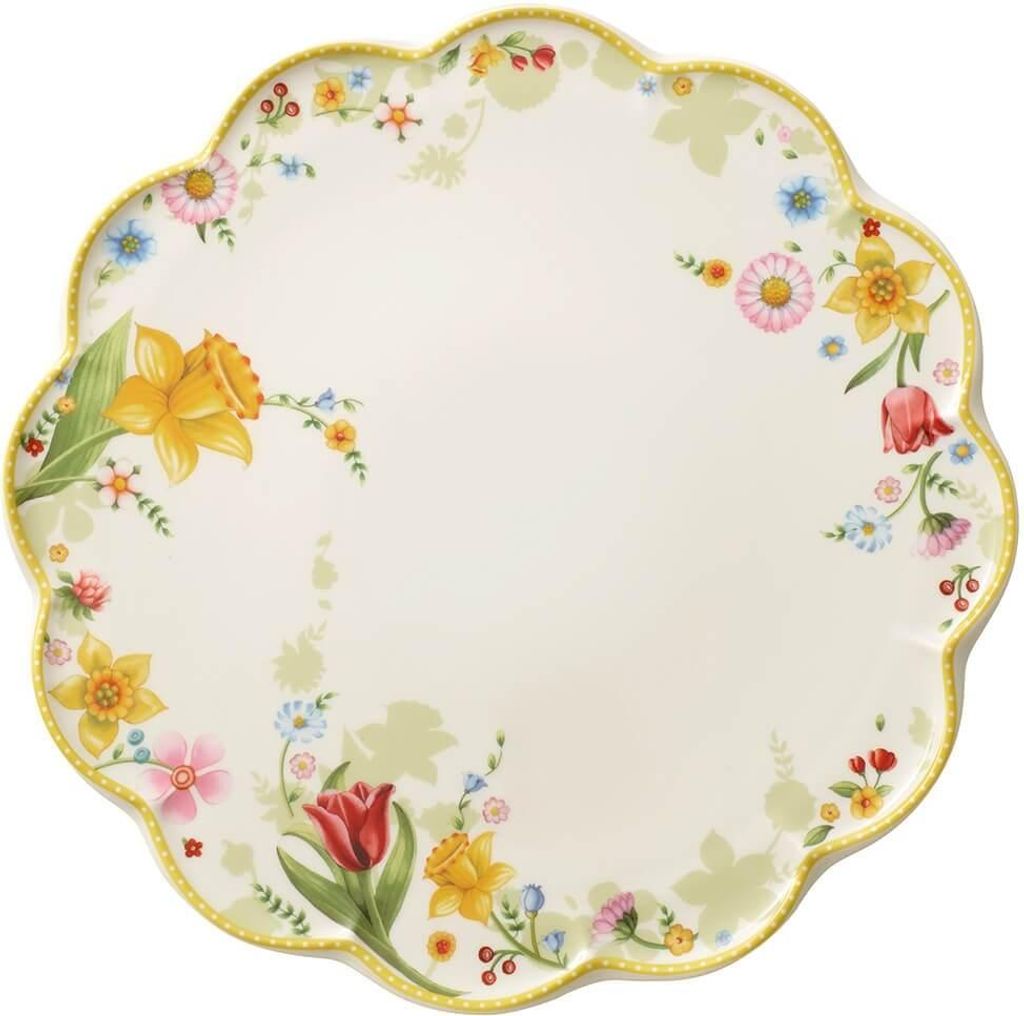Villeroy & Boch Spring Awakening Tortenplatte 33 cm Produktbild 