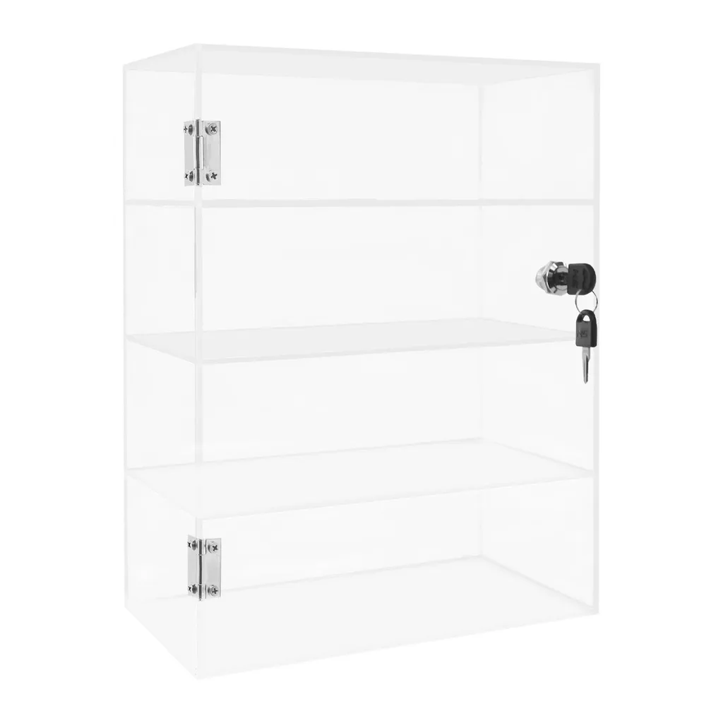 Organisateur acrylique 4 niveaux pour vitrine de figurines et collections