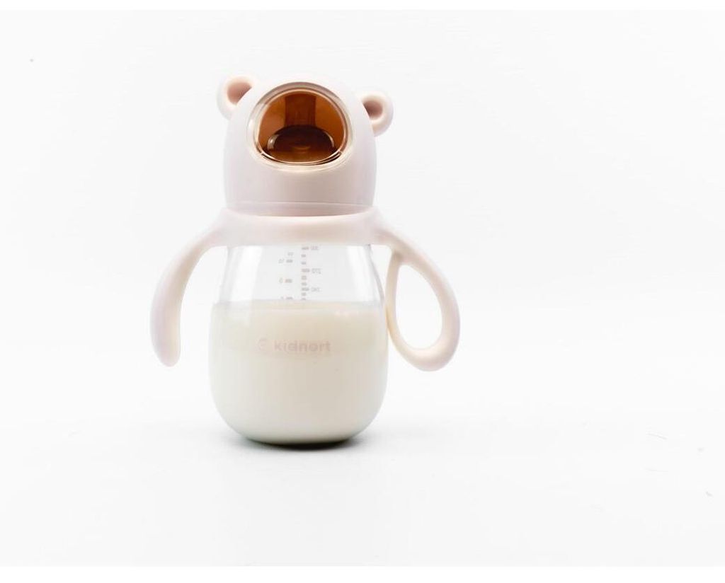 Biberon Kidnort Jordbaer 300 ml 6 mois et plus, beige Image du produit 