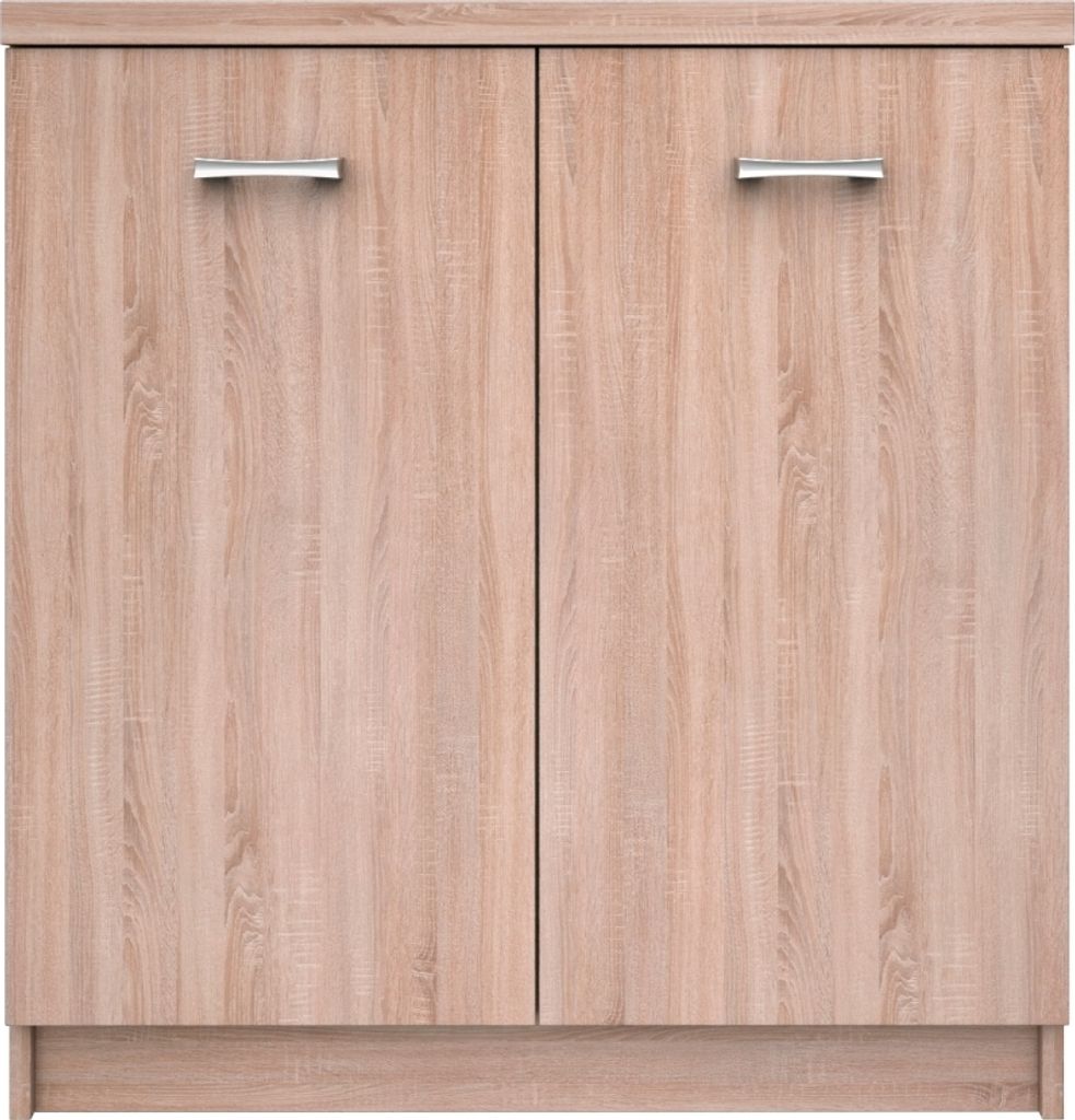 Kondela Zweitürige Kommode Topty Typ 21 2D – Sonoma-Eiche