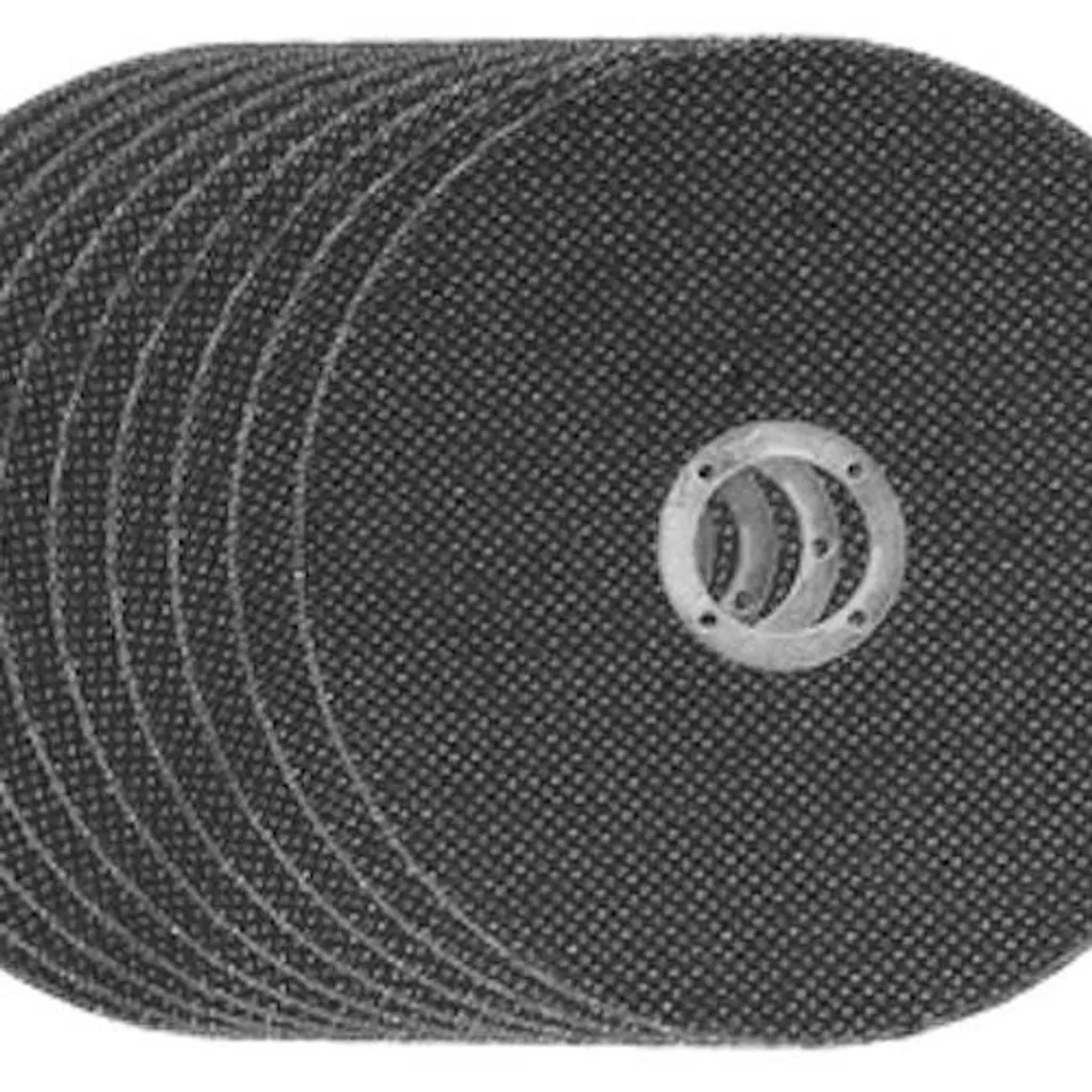 Pack de 10 disques de tronçonnage 125mm Einhell pour découper le métal - 4