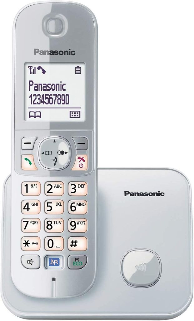 Panasonic KX-TG6811GS Schurlostelefon polarsilber Produktbild 