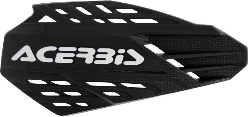 Remplacer Coque Protège-mains ACERBIS Linear Noir Blanc Abîmée Facile