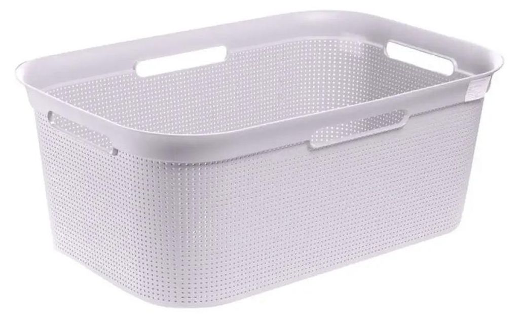 ROTHO Wäschekorb Brisen 41l 59,6x39,6x23,2cm cappuccino 1 Produktbild 
