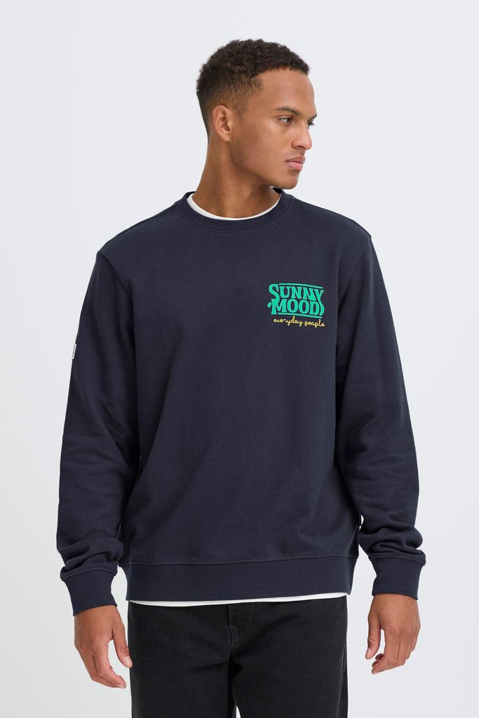 Blend BHSUN Herren Sweatshirt Pullover Sweater 100% Baumwolle Regular Fit