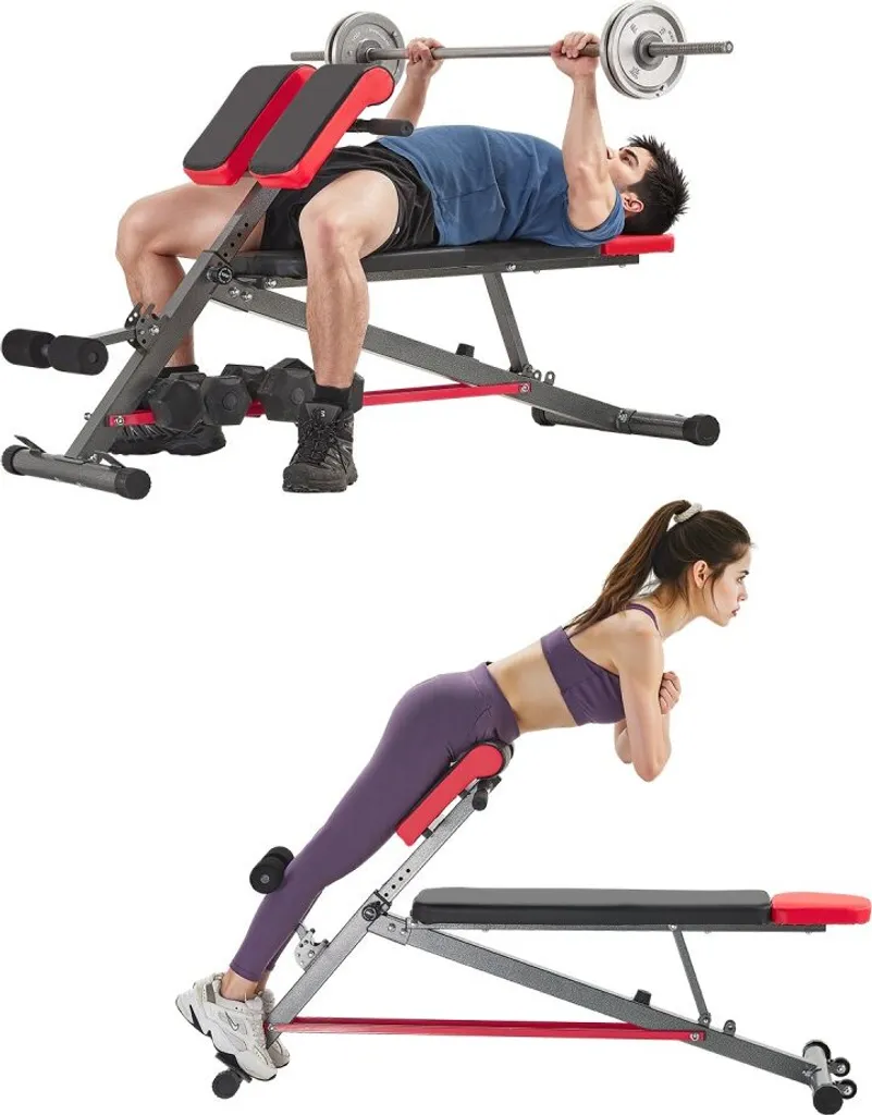 Chaise romaine pliable avec sellerie confort pour étirement des lombaires