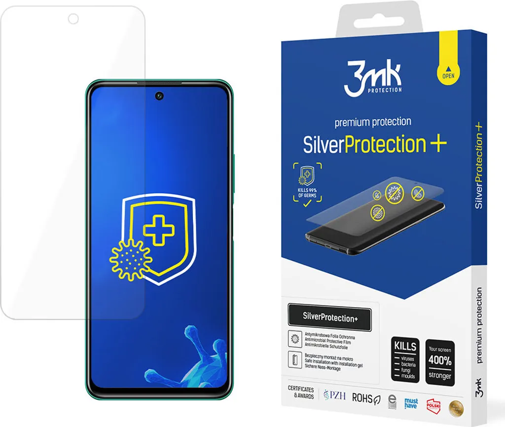 Pellicola Honor 10X Lite 3Mk SilverProtection+ Protezione Argento