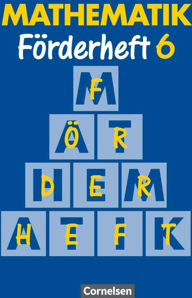 Mathematik für Sonderschulen Neu. Förderheft 6