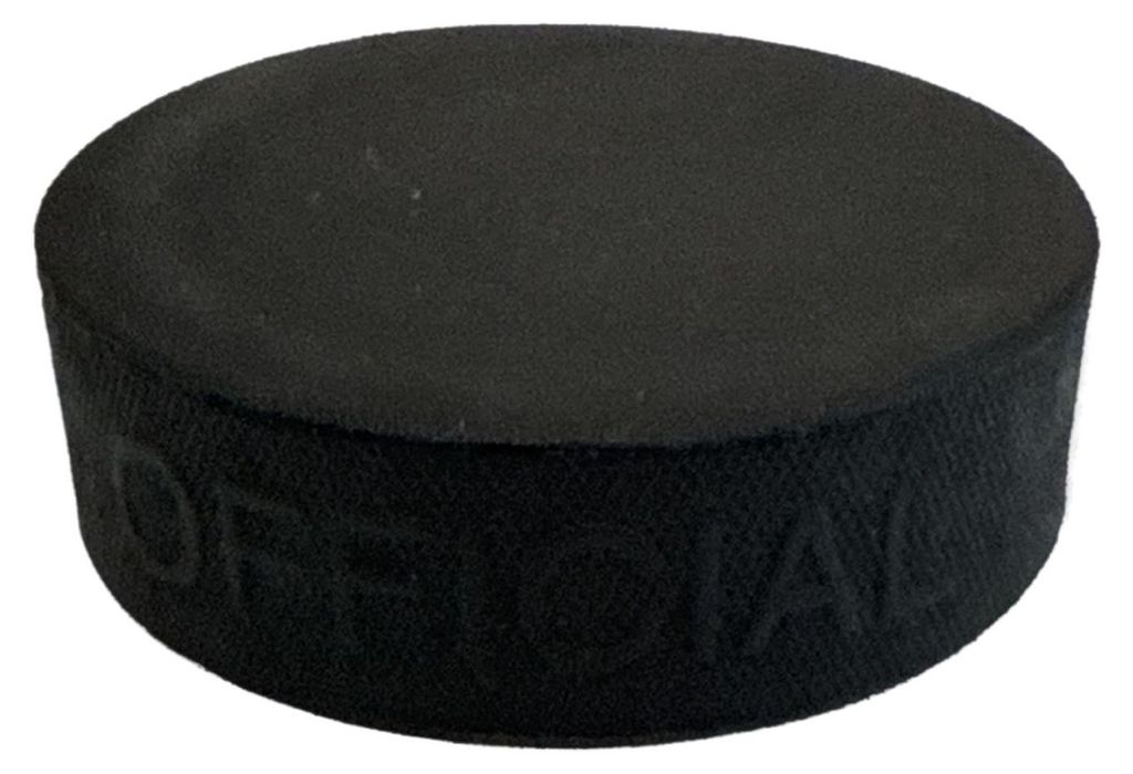 Leichter schwarzer weicher Schaumstoff Puck in Produktbild 