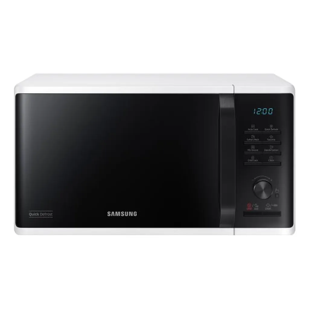 Four Micro-ondes Solo Samsung 23L Blanc MS23K3515AW - Cuisson Homogène