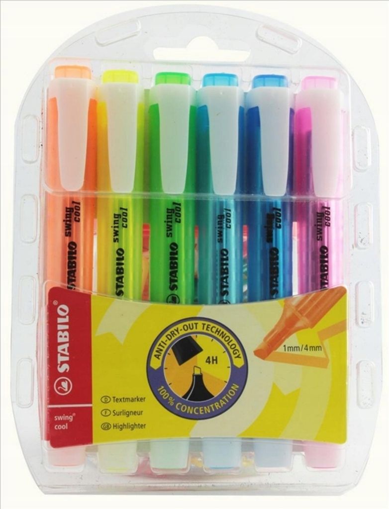 STABILO swing cool 6er Etui Obrázek produktu 11