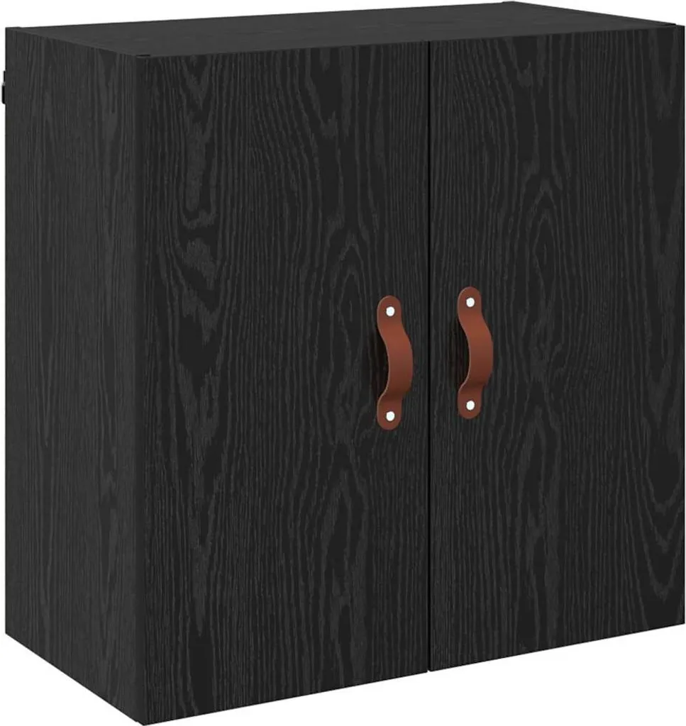 Pensile SYFAX™ Rovere Nero 60x60 - Design Moderno in Legno Multistrato