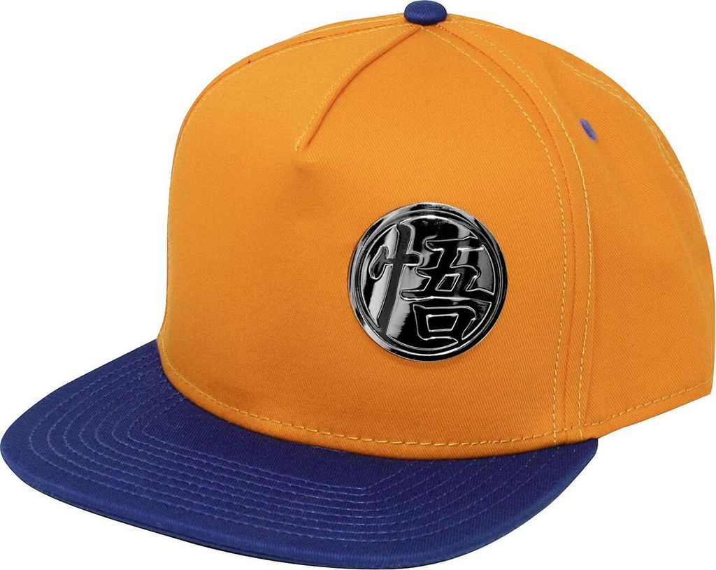 Dragon Ball Z - Goku Metal Badge Cap - Orange