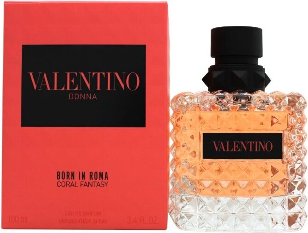 VALENTINO Born In Roma Coral Fantasy, Frauen, 100 ml, Spray, 947949 04 INGREDIENTS ALCOHOL PARFUM / FRAGRANCE AQUA / WATER / EAU LINALO...