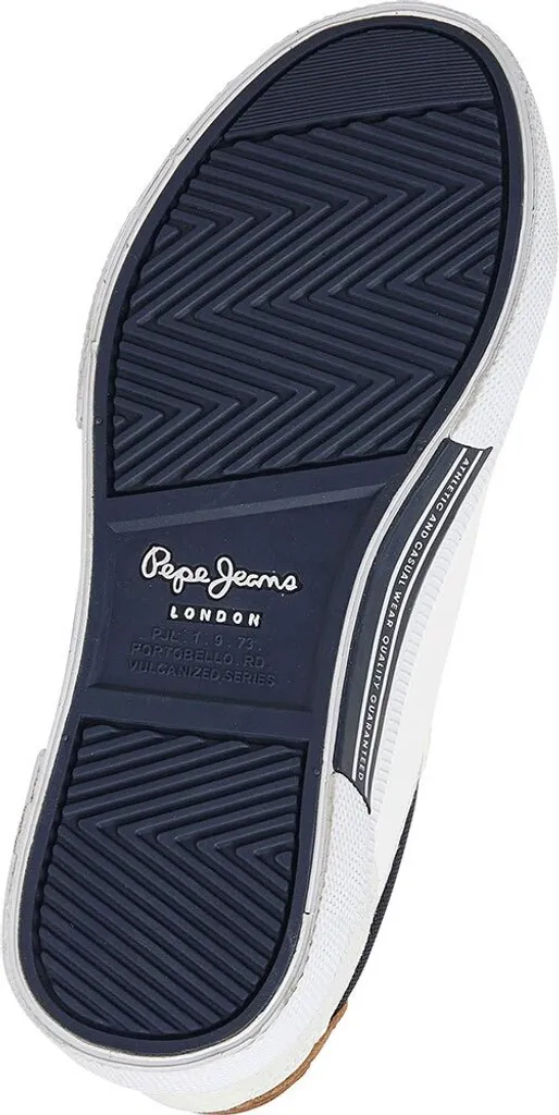 Baskets Blanches Résistantes Pepe Jeans Kenton Court B Taille 37 Gars