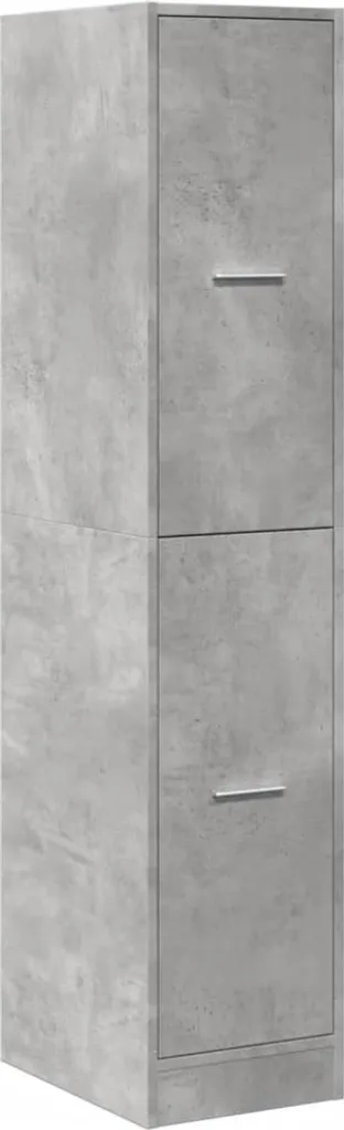 SYFAX™ Armadio Farmacia Design Grigio Cemento - Eleganza Funzionale - 3