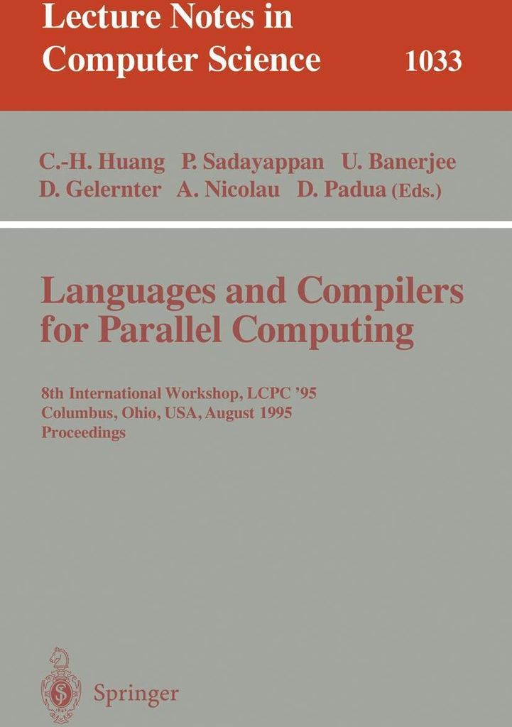 Languages and Compilers for Parallel Computing