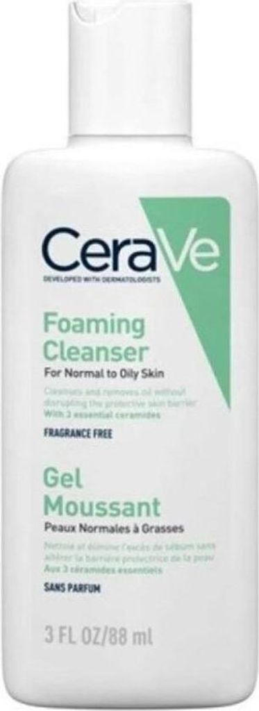 (FR) CeraVe Foaming Cleanser, Oczyszczający Żel do skóry Zdjęcie produktu 