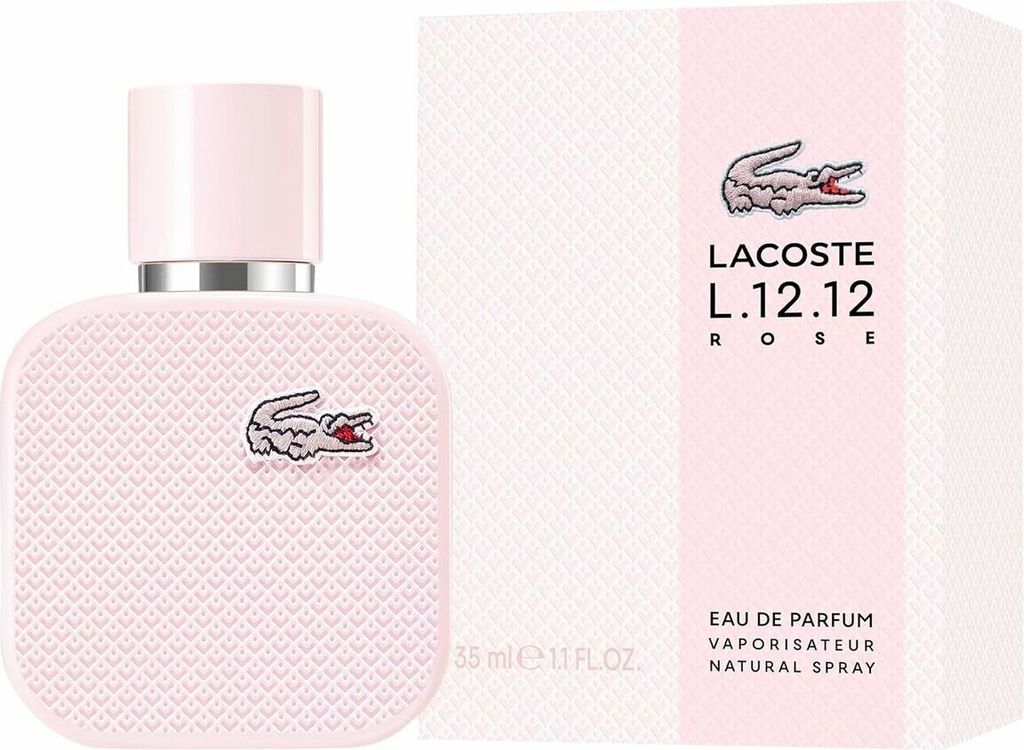 Lacoste L.12.12 Rose Eau De Parfum Vaporisateur 35ml Image du produit 