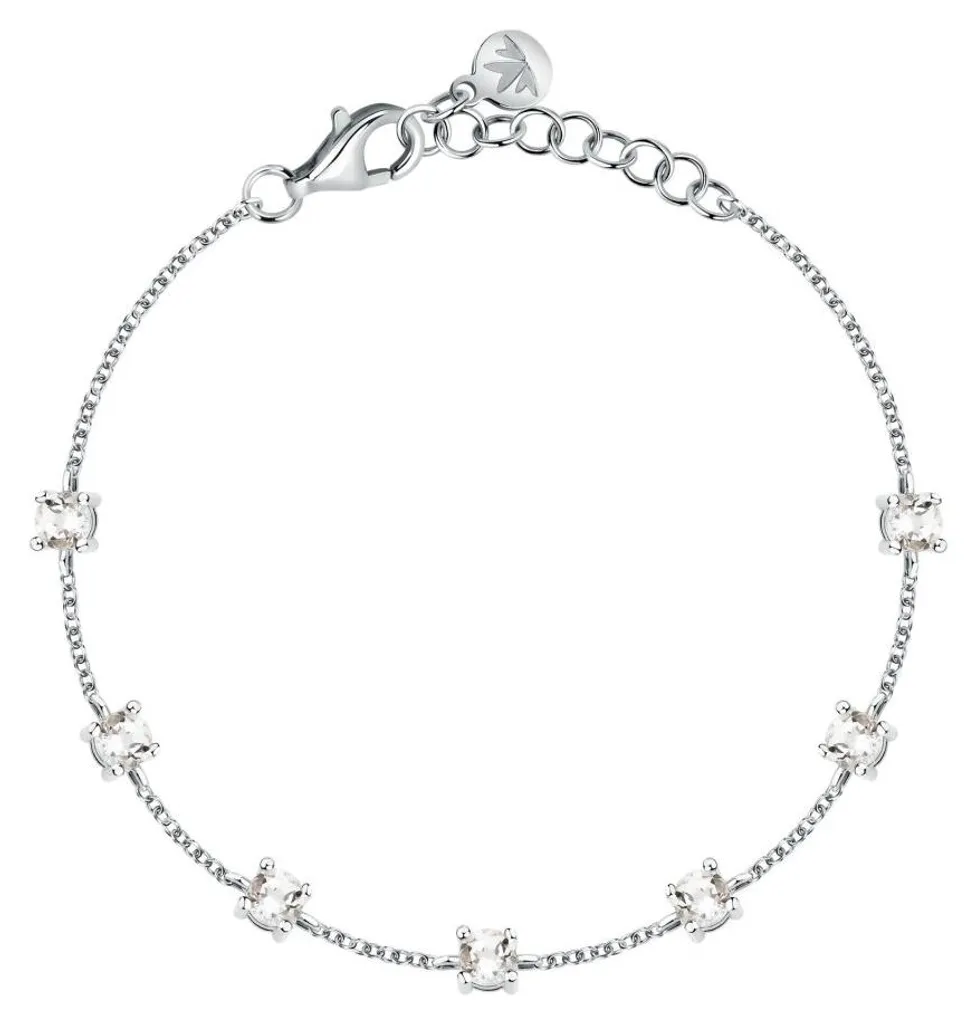 Bracelet hypoallergénique argent et zircon Tesori pour peau sensible