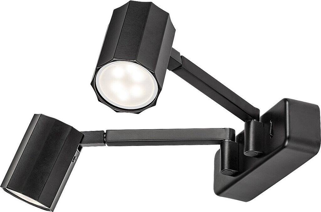 Rabalux 73028 Moderne Lichtfamilien Matt-schwarz Metall