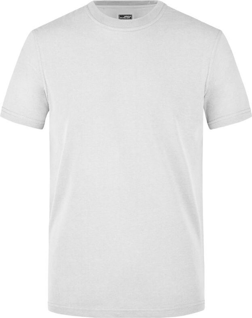 Strapazierfähiges und pflegeleichtes T-Shirt white, Gr. XXL