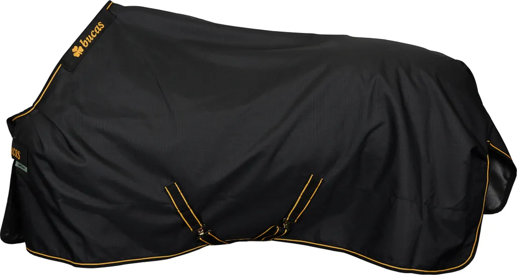 Bucas Outdoordecke 50g Irish Turnout Light Weidedecke Nero/Oro 130