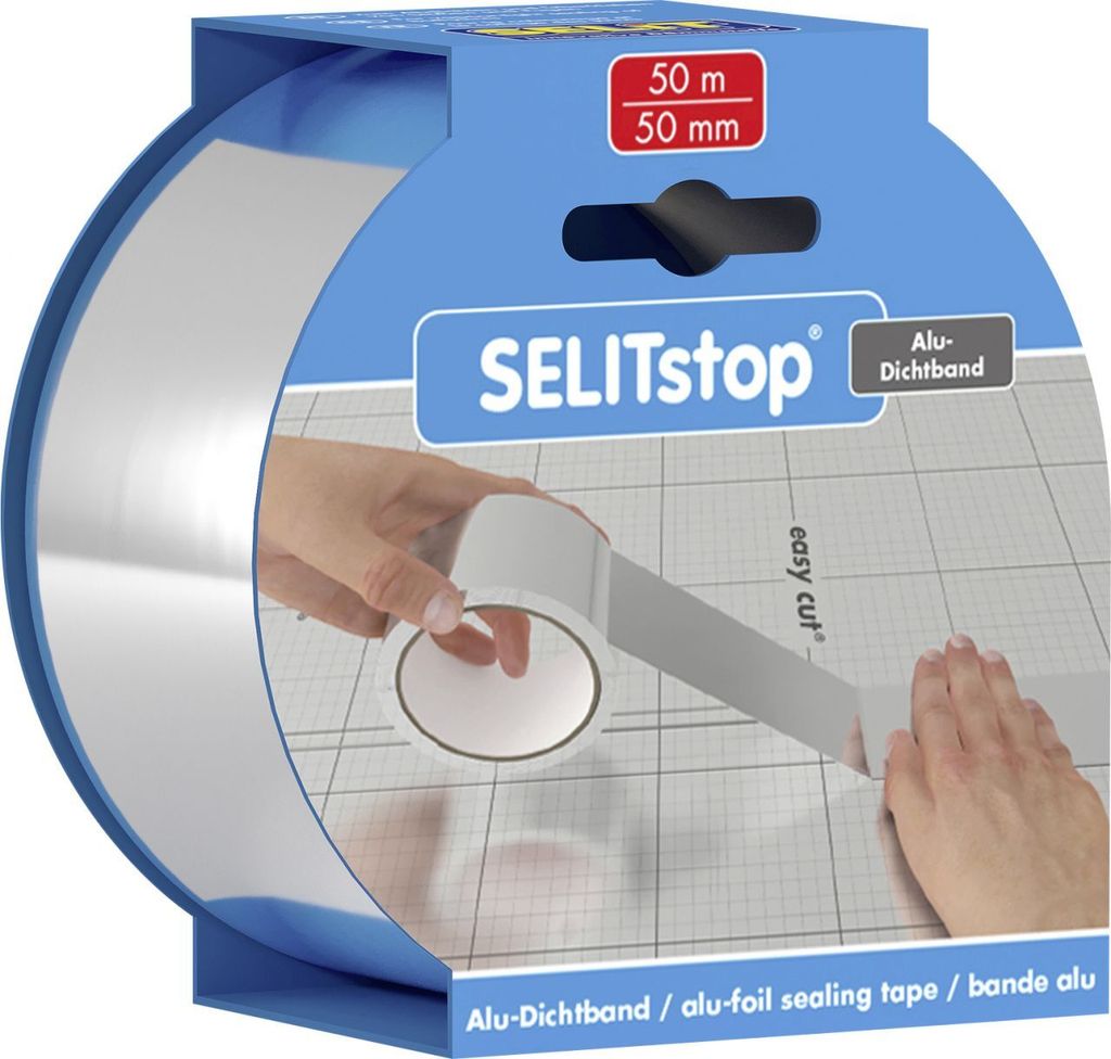 Selitstop Alu Dichtband Rolle - 50 Meter Produktbild 