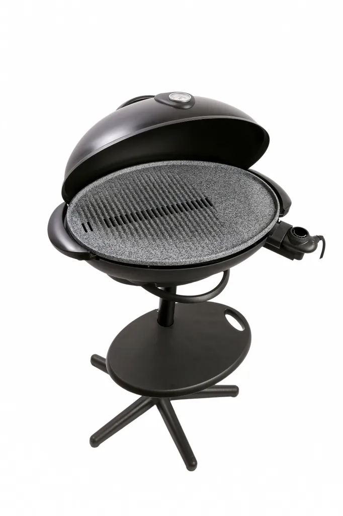 Gril BBQ Guzzanti GZ 350 : Barbecue Électrique à Température Réglable