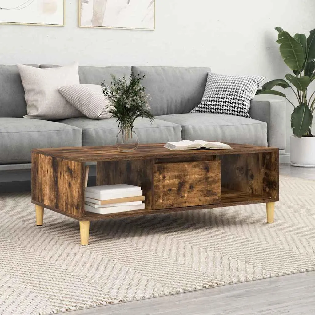 Acquista Tavolino Maison Exclusive Rovere 102x55 cm - Offerta Online