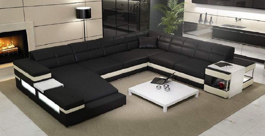 Eckgarnitur Design Ecksofa Couch Polster JVmoebel