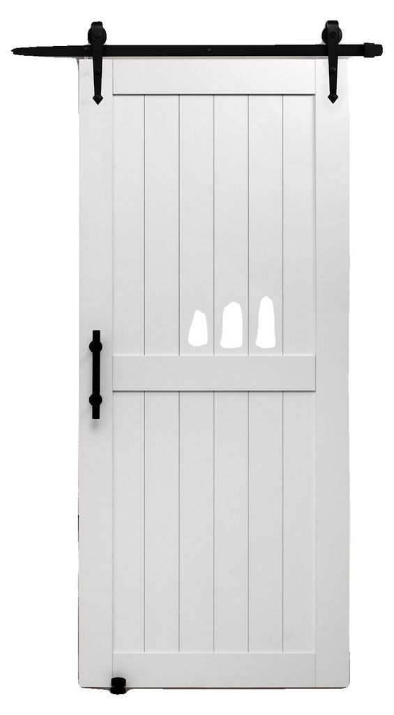 Puerta corredera para graneros VEVOR, 914 x 2134 mm, panel Imagen del producto 