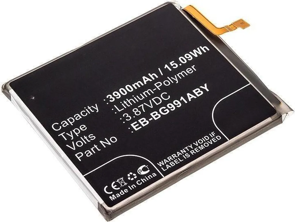 Batteria Eco-Sostenibile CoreParts per Samsung S21 5G 3900mAh