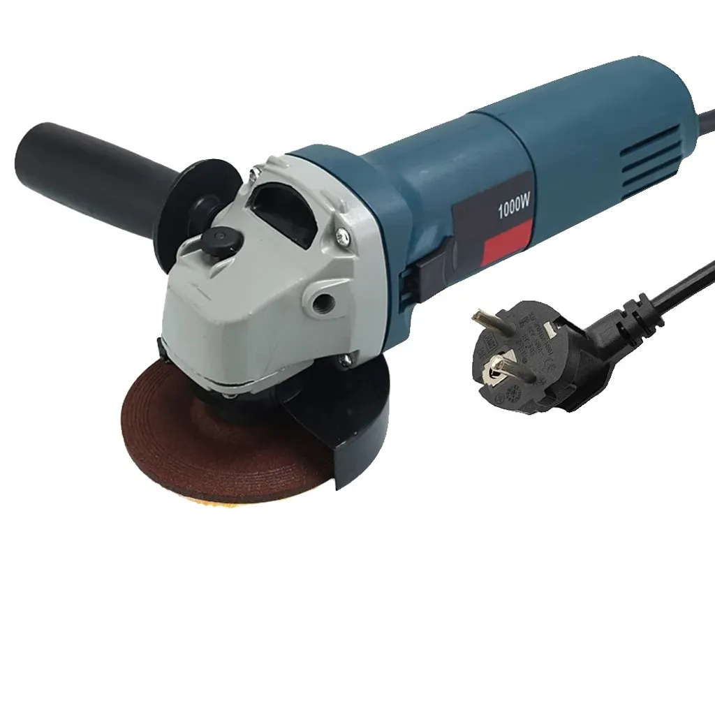Meuleuse angulaire filaire 1000 W avec disque 125 mm et 6 vitesses