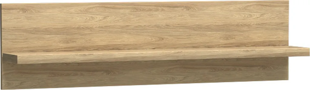 Étagère suspendue en bois 120 cm COMO Natural Hikora - MINIO