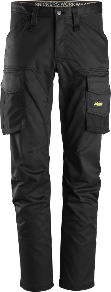 Snickers AllroundWork Stretch Arbeitshose schwarz Gr. 52