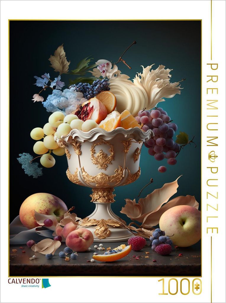 CALVENDO Puzzle Beeren-Eskaskade | 1000 Teile Lege-Größe Produktbild 