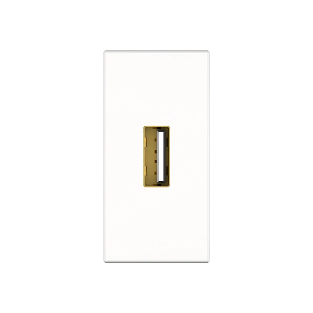 Kindermann Konnect flex 45 click USB 2.0 - Module encastrable pour bureau