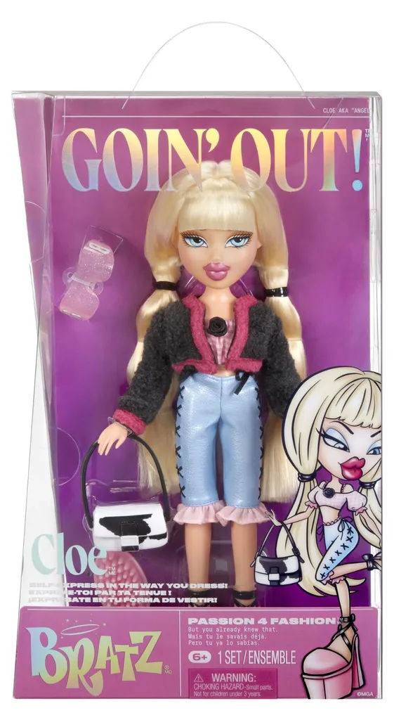 Bratz Goin' Out Cloe poupée articulée multicolore pour enfants dès 4 ans