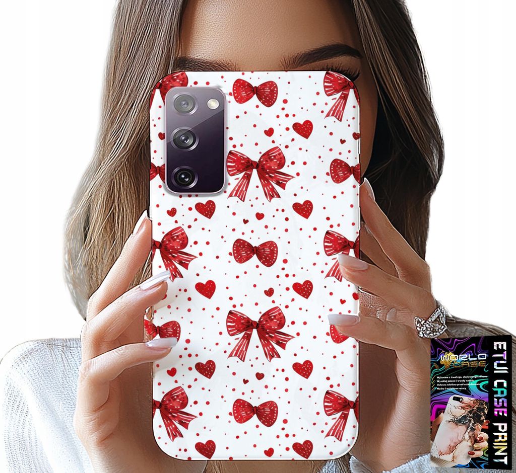Fall Für Samsung Galaxy S20 Fe - Rote Schleife Mode-Designs