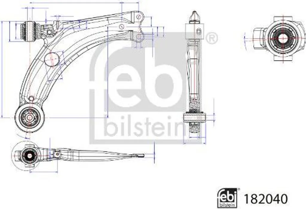 Bras de suspension pour Peugeot 308 et C4 - Restaurez votre tenue de route