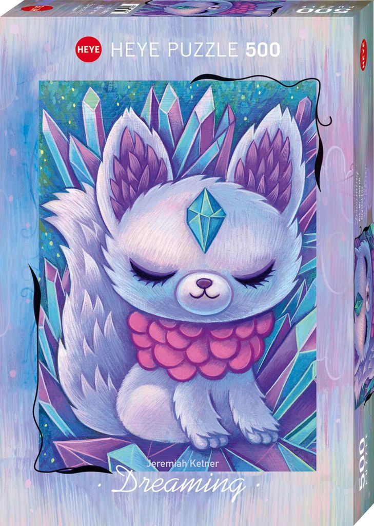 Heye Dreaming "Crystal Fox" Puzzle - 500 Teile (+) Produktbild 